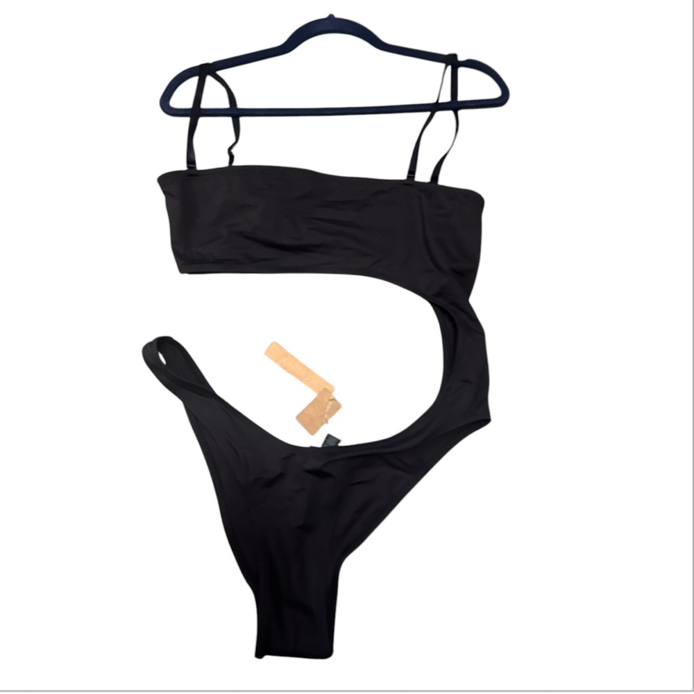 Skims new with tags Black Cutout Swimsuit size XL